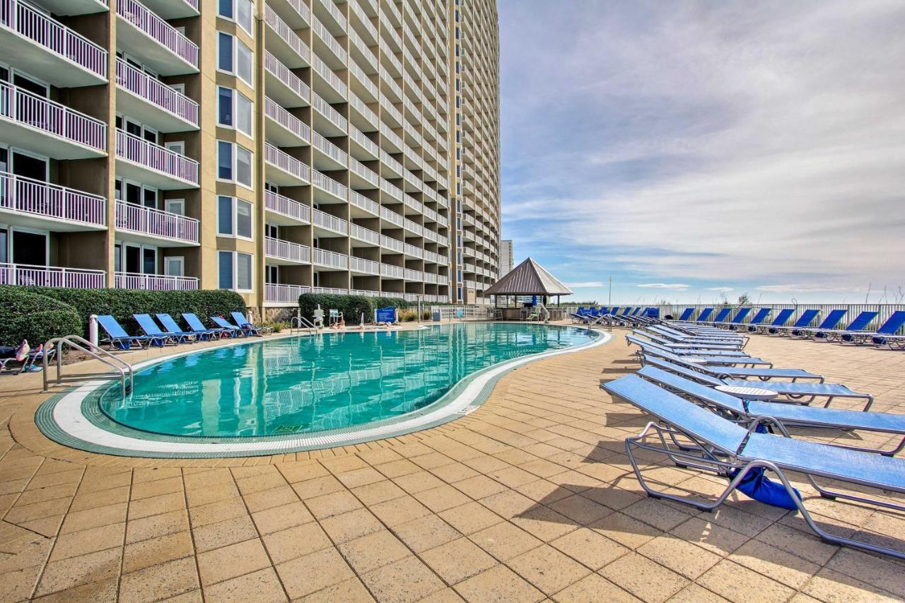 Breezy Oceanfront Panama Beach Condo With Pool Access Panama City Beach Dış mekan fotoğraf